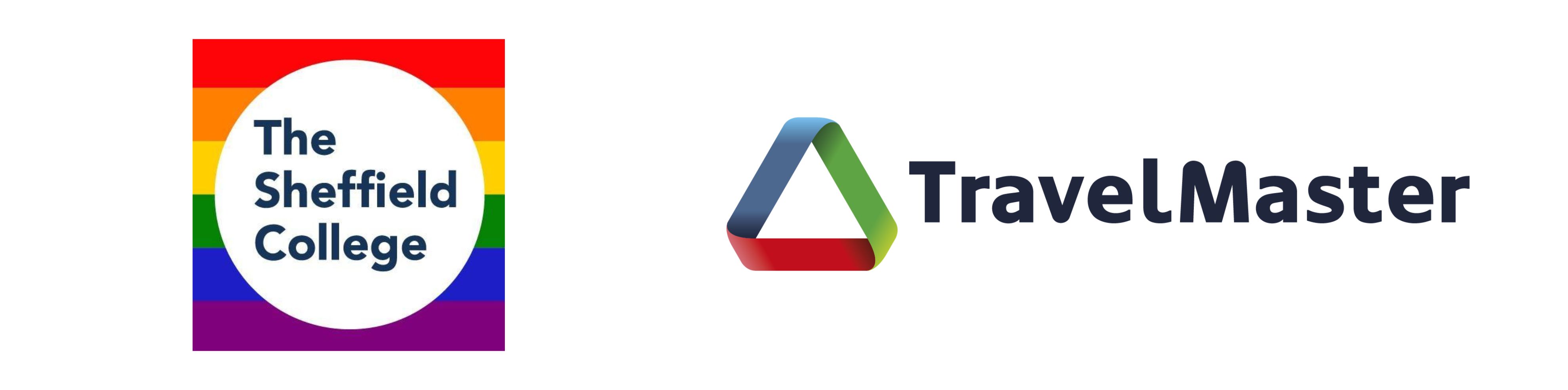 The Sheffield College and TravelMaster Logo